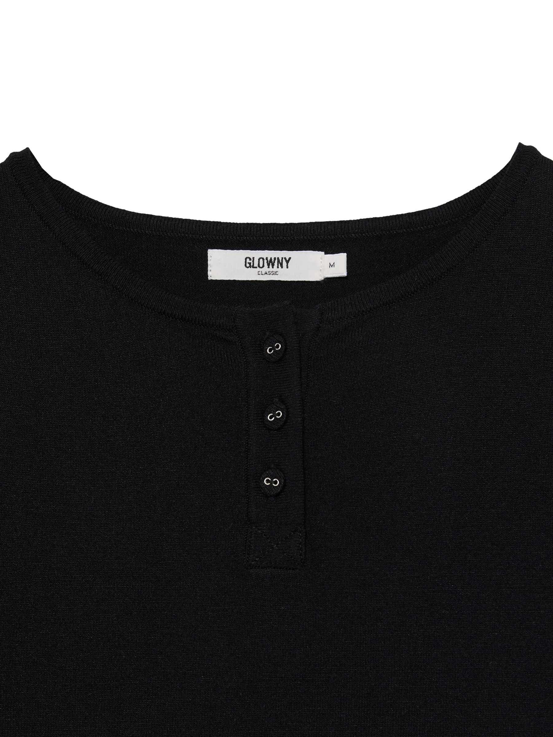 3/4 BUTTON FLY KNIT TEE - Image 15