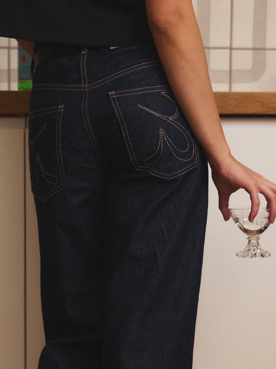 901 LOW-RISE WIDE LEG JEANS - Image 4