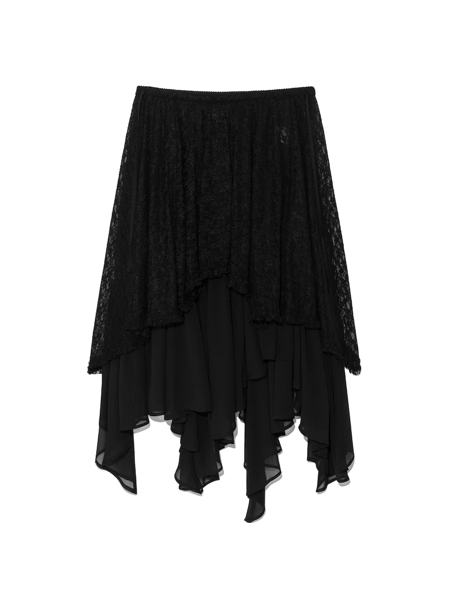 BOHO LACE LONG SKIRT - Image 7