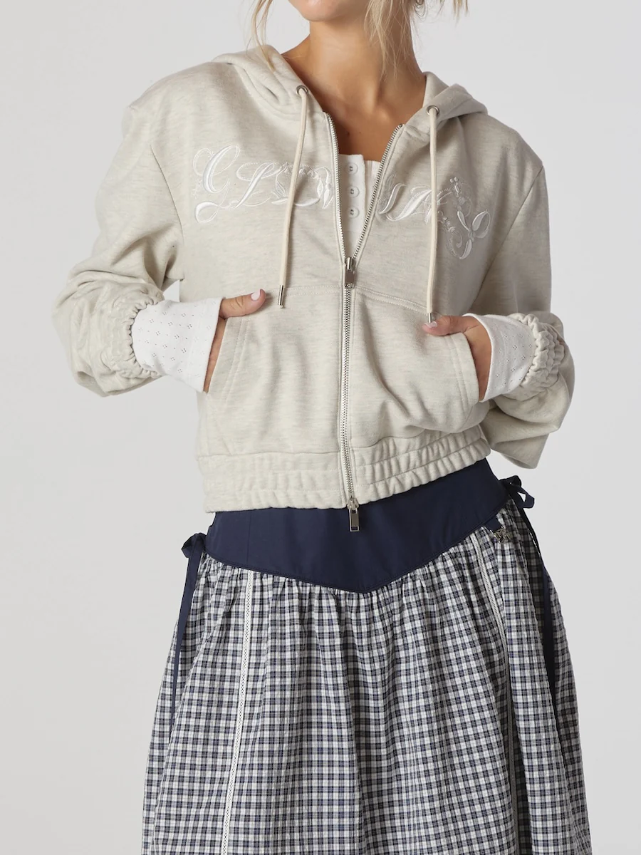 BONNIE CROP ZIP UP - Image 10