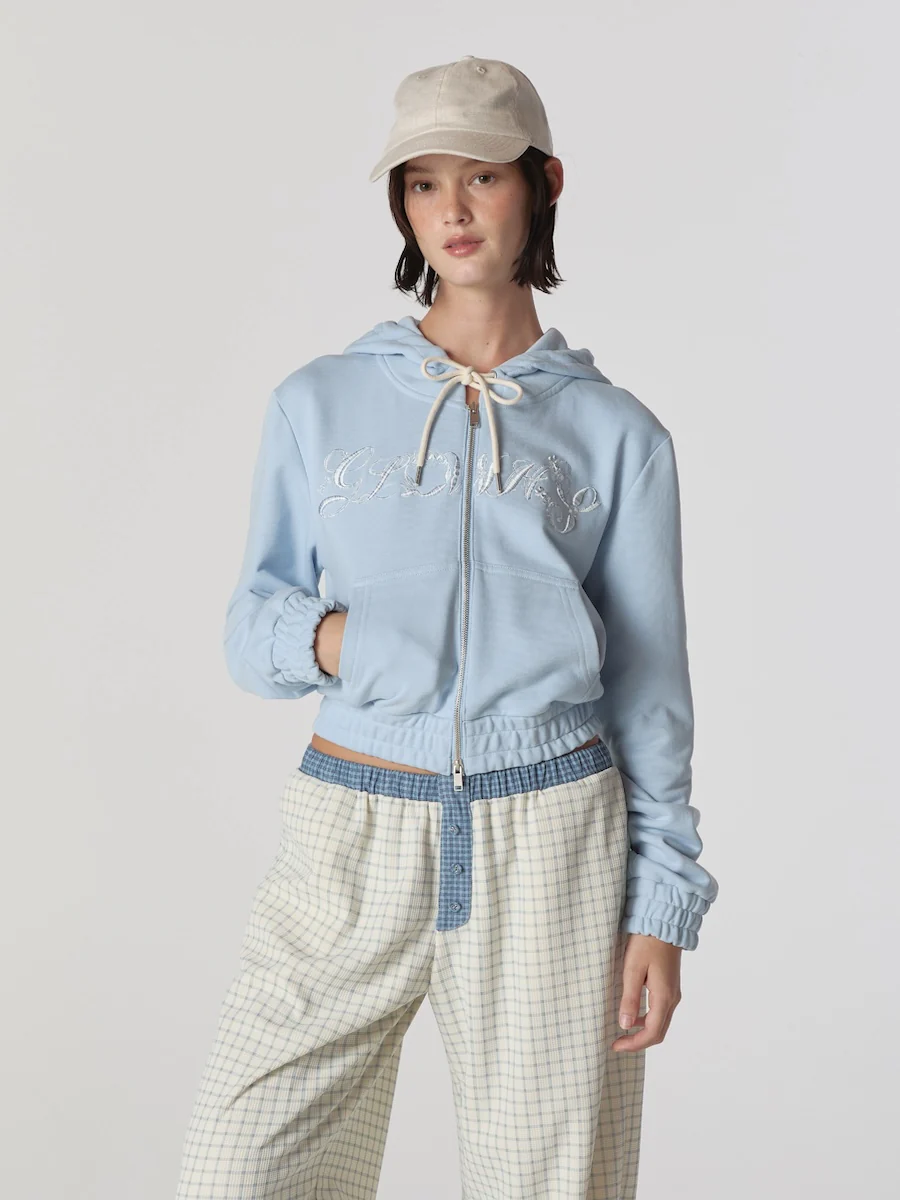 BONNIE CROP ZIP UP - Image 4