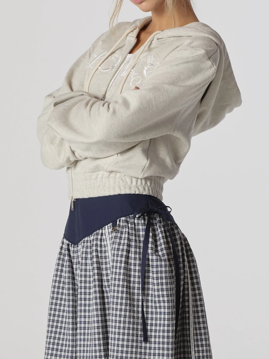 BONNIE CROP ZIP UP - Image 9