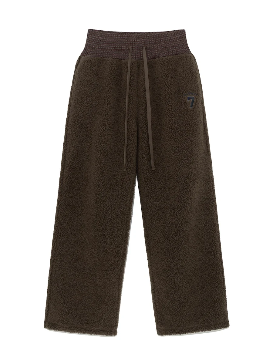BOUCLE PANTS