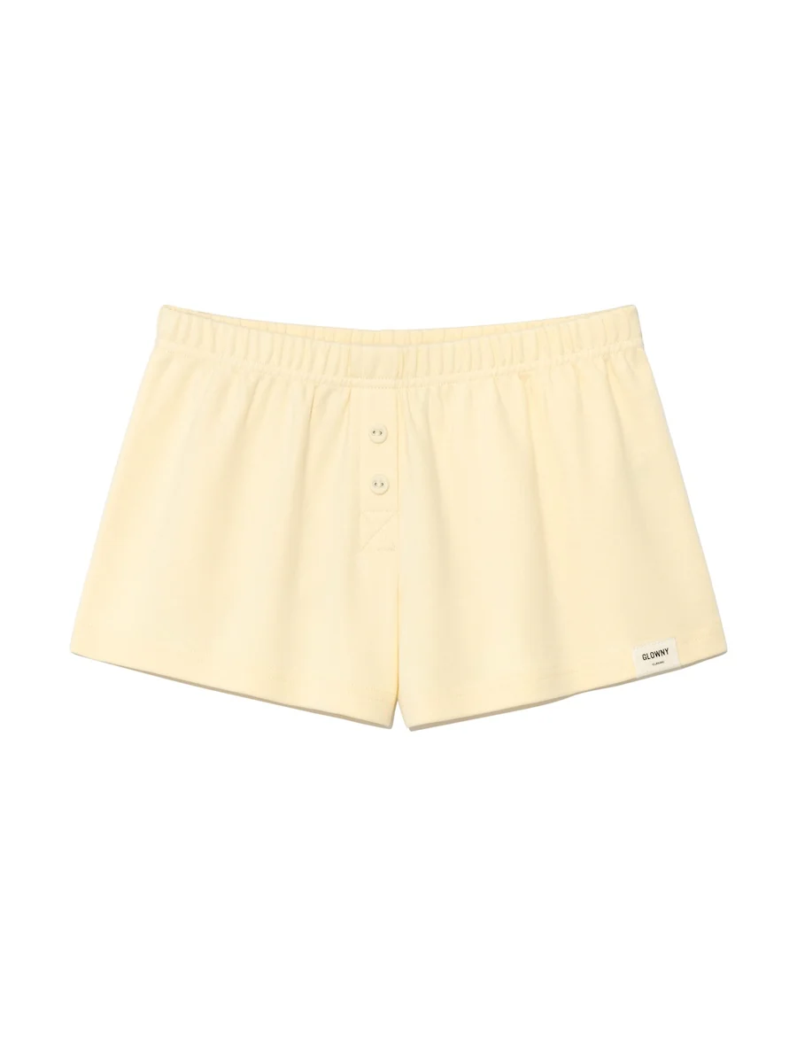 BUTTON FLY MINI SHORTS - Image 3