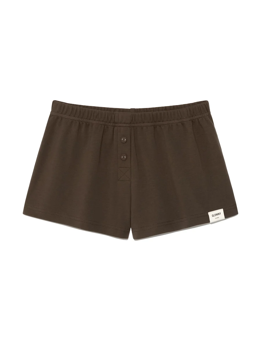 BUTTON FLY MINI SHORTS - Image 5