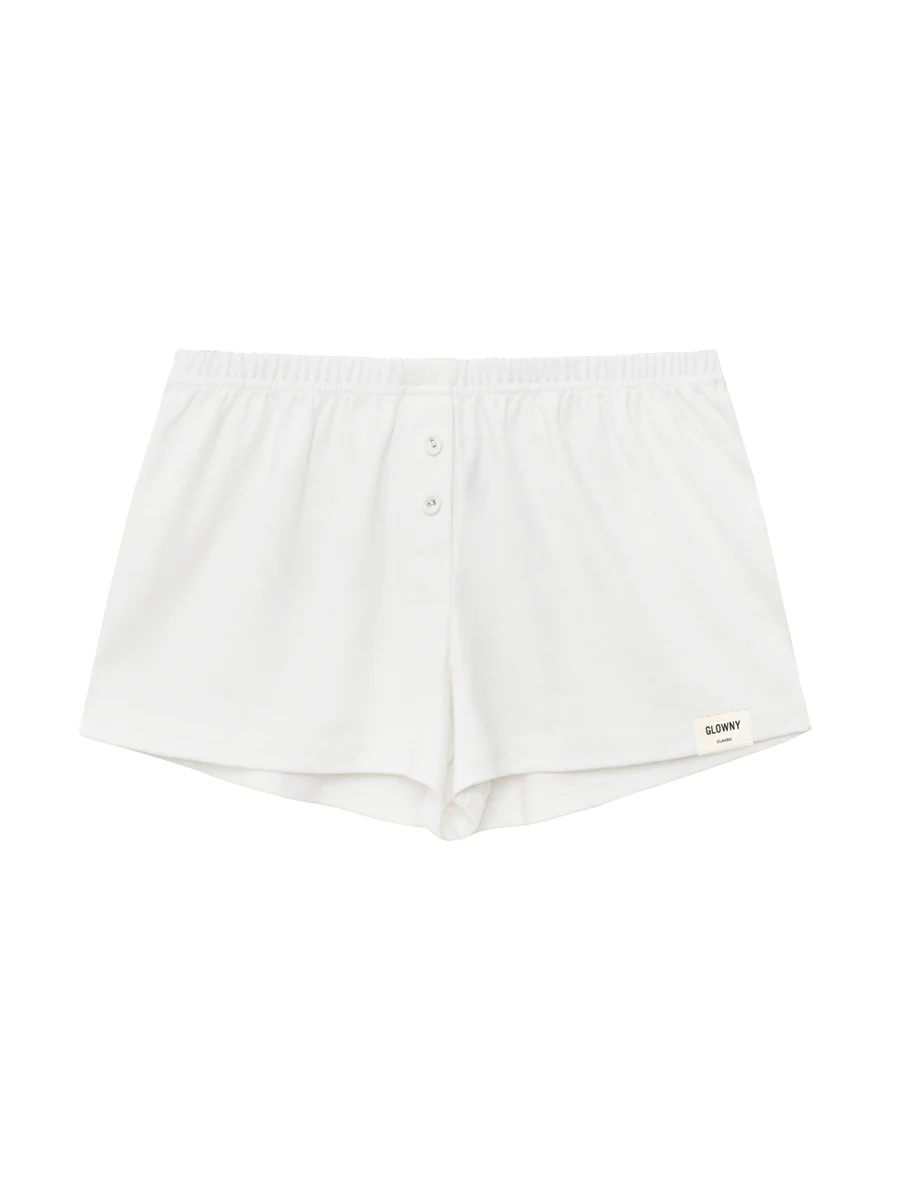 BUTTON FLY MINI SHORTS - Image 6