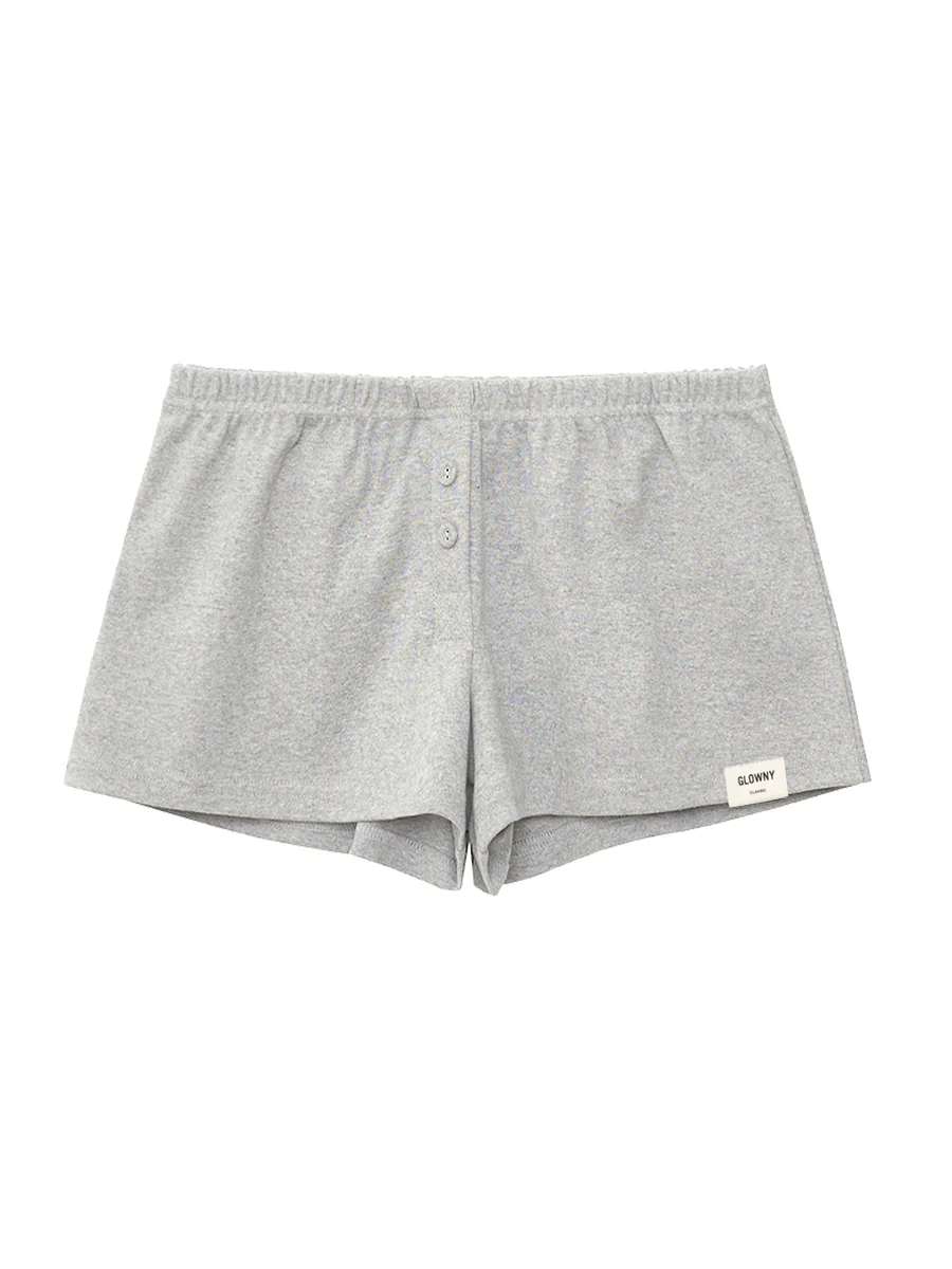 BUTTON FLY MINI SHORTS - Image 7