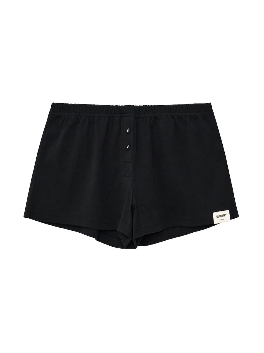BUTTON FLY MINI SHORTS - Image 8