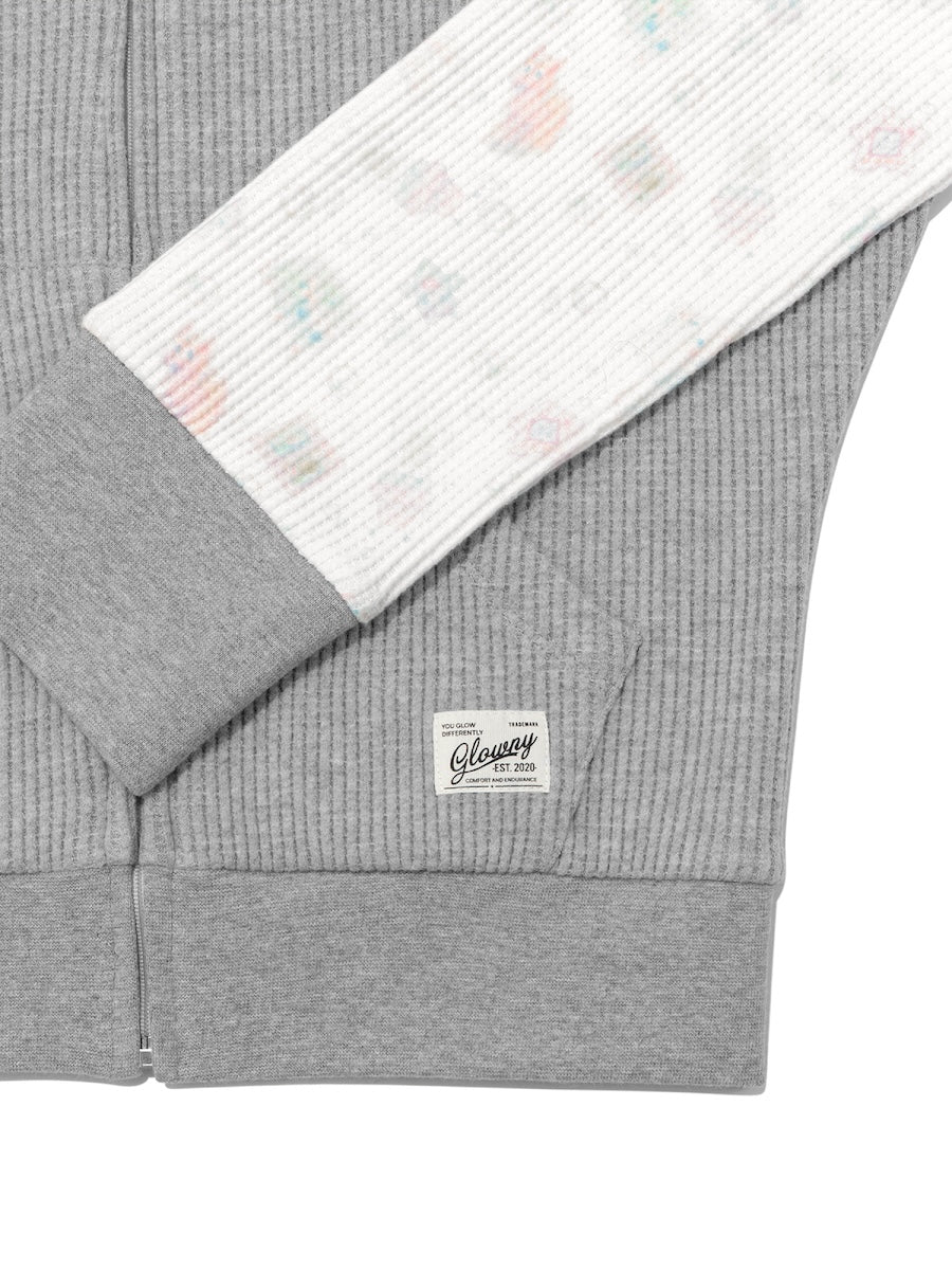 CONTRAST DREAMY WAFFLE HOODIE - Image 7