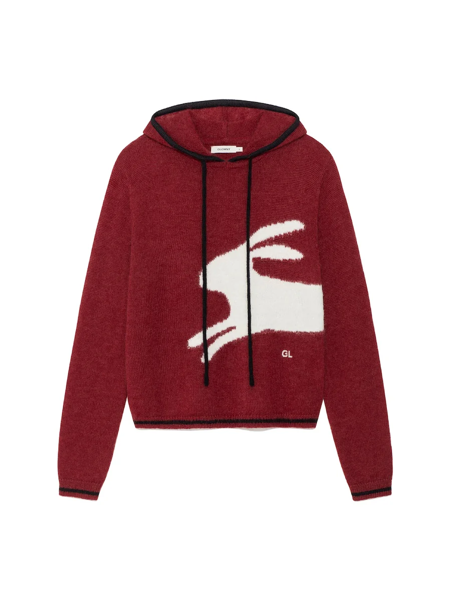 COZY CRITTER HOODED KNIT - Image 7