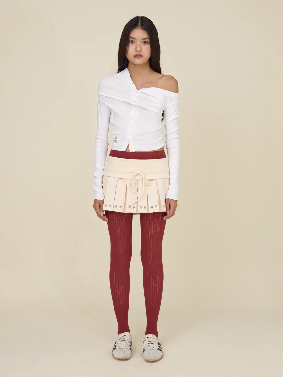 DAZE PLEATED MINI SKIRT - Image 4