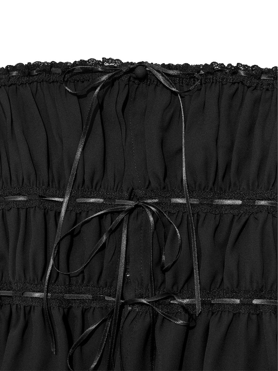 DREAMY LACE SHIRRING TOP - Image 11