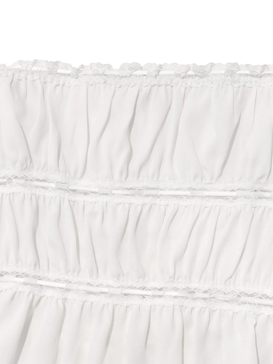 DREAMY LACE SHIRRING TOP - Image 5
