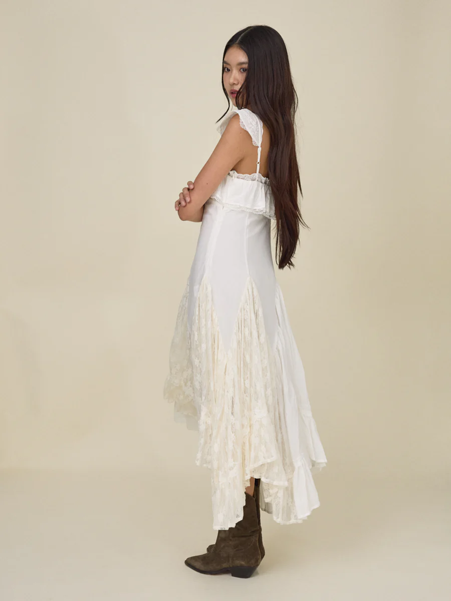 ENCHANTED COTTON LACE DRESS - Image 4