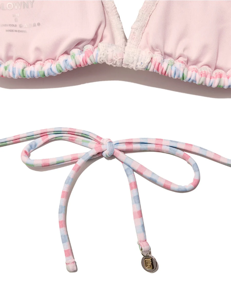 FRILL BIKINI TOP - Image 4