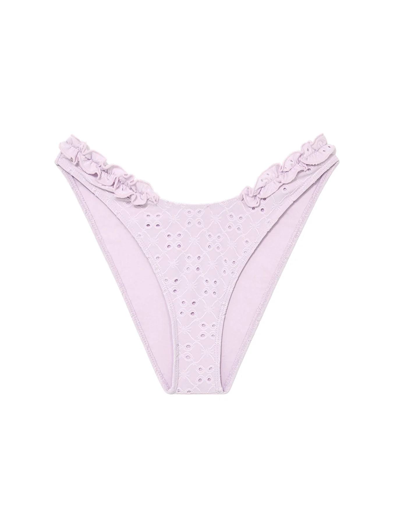 FRILL HIGH CUT BIKINI BOTTOM - Image 16