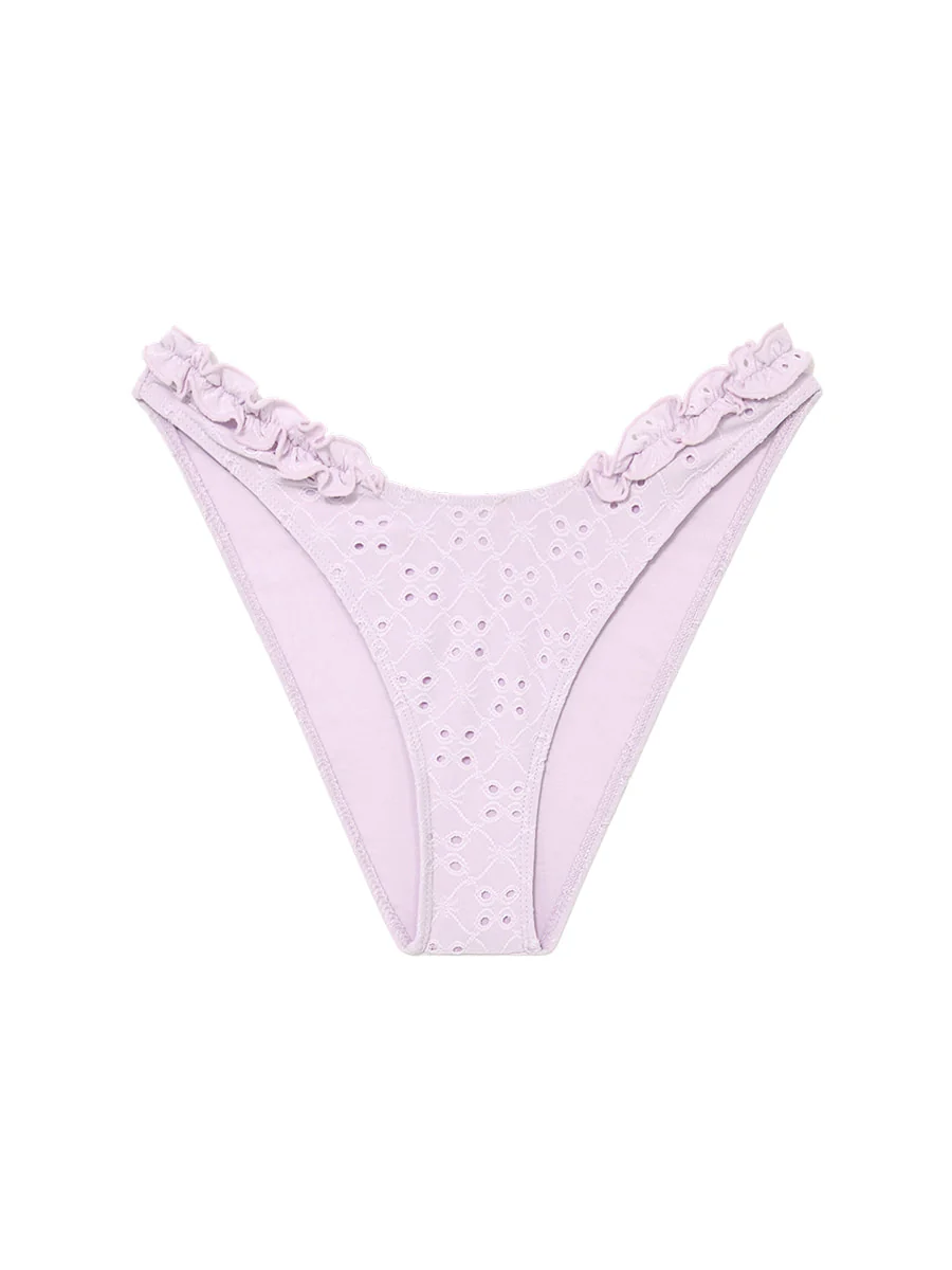 FRILL HIGH CUT BIKINI BOTTOM - Image 17