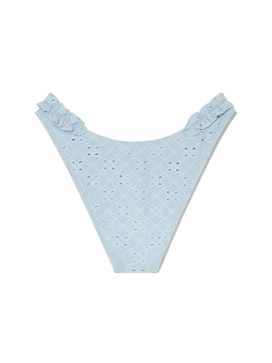 FRILL HIGH CUT BIKINI BOTTOM - Image 3
