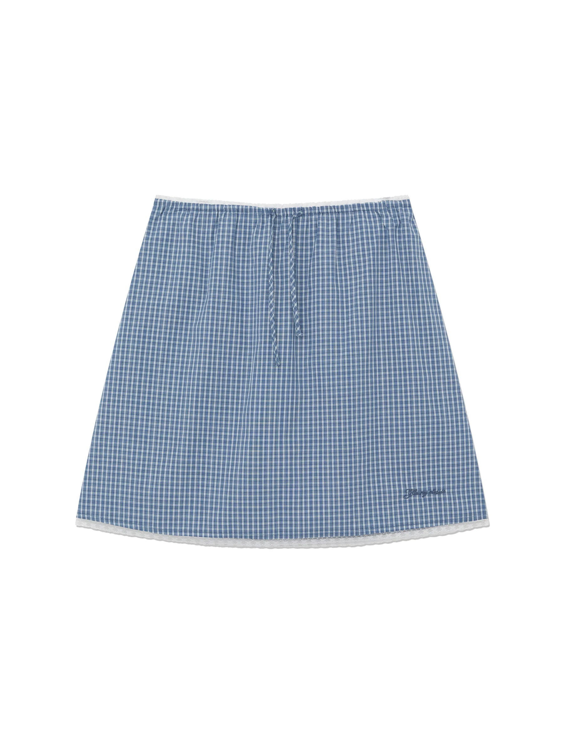 G CLASSIC LACE-UP MIDI SKIRT - Image 17