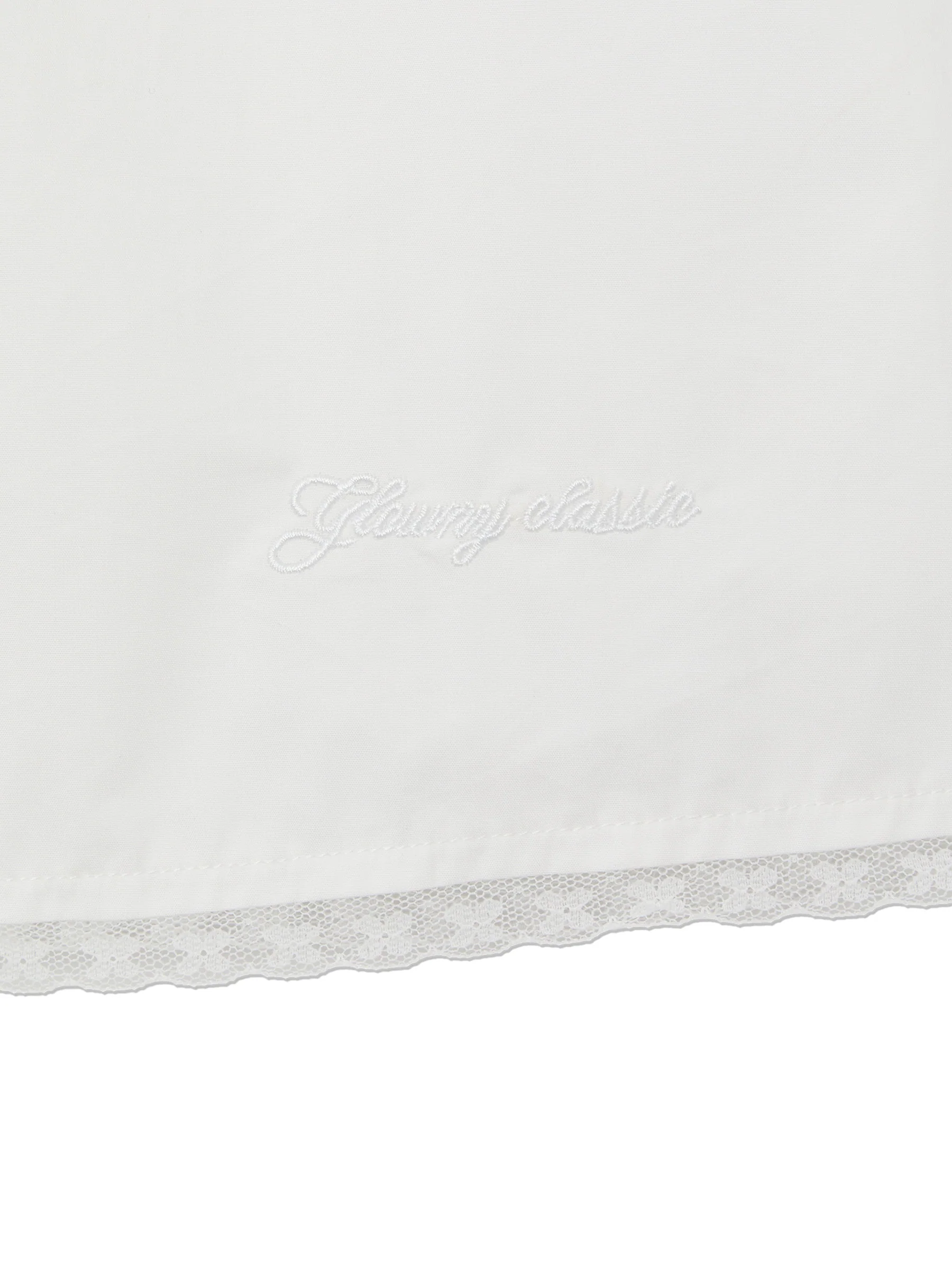 G CLASSIC LACE-UP MIDI SKIRT - Image 7