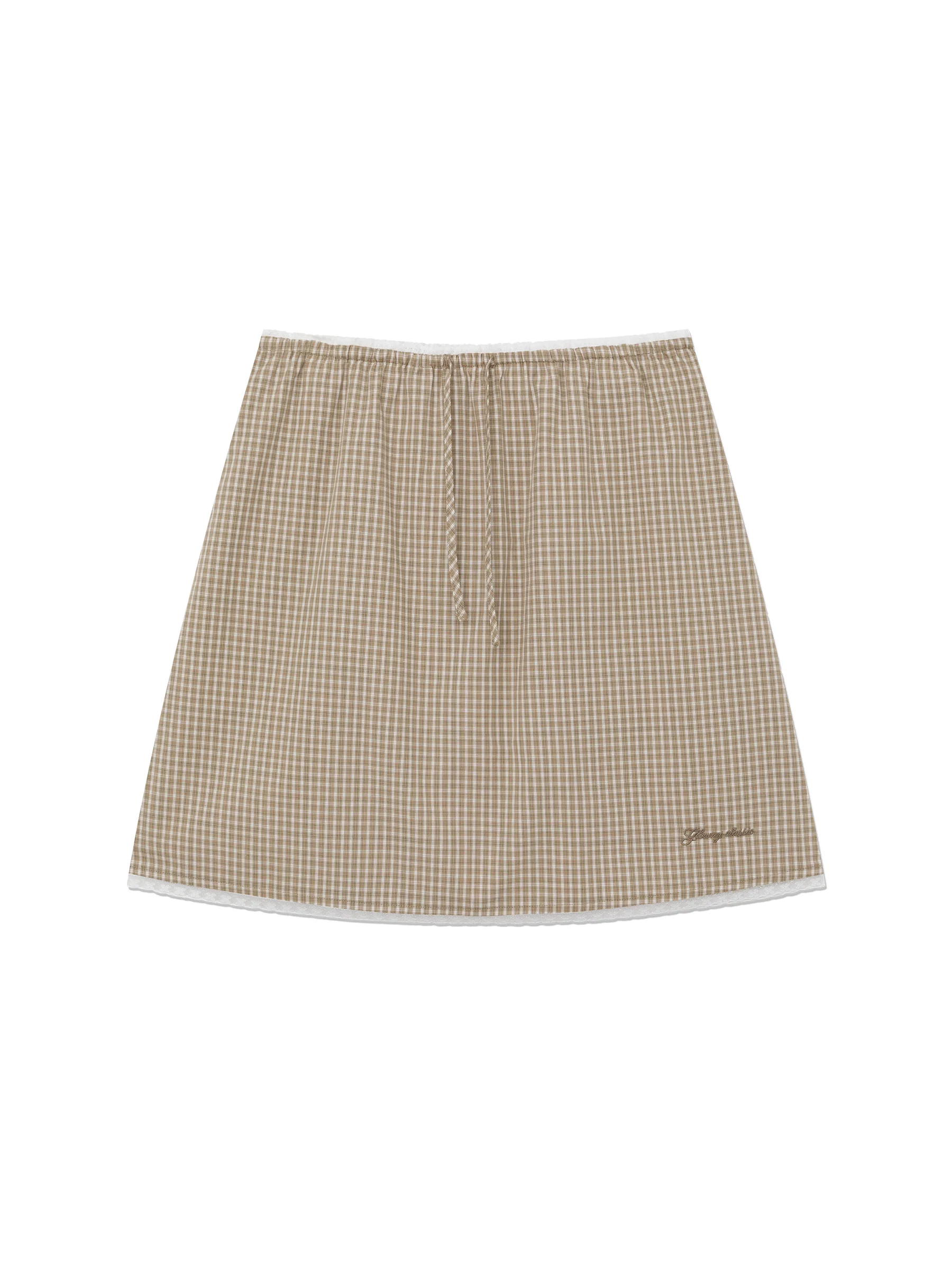 G CLASSIC LACE-UP MIDI SKIRT - Image 9