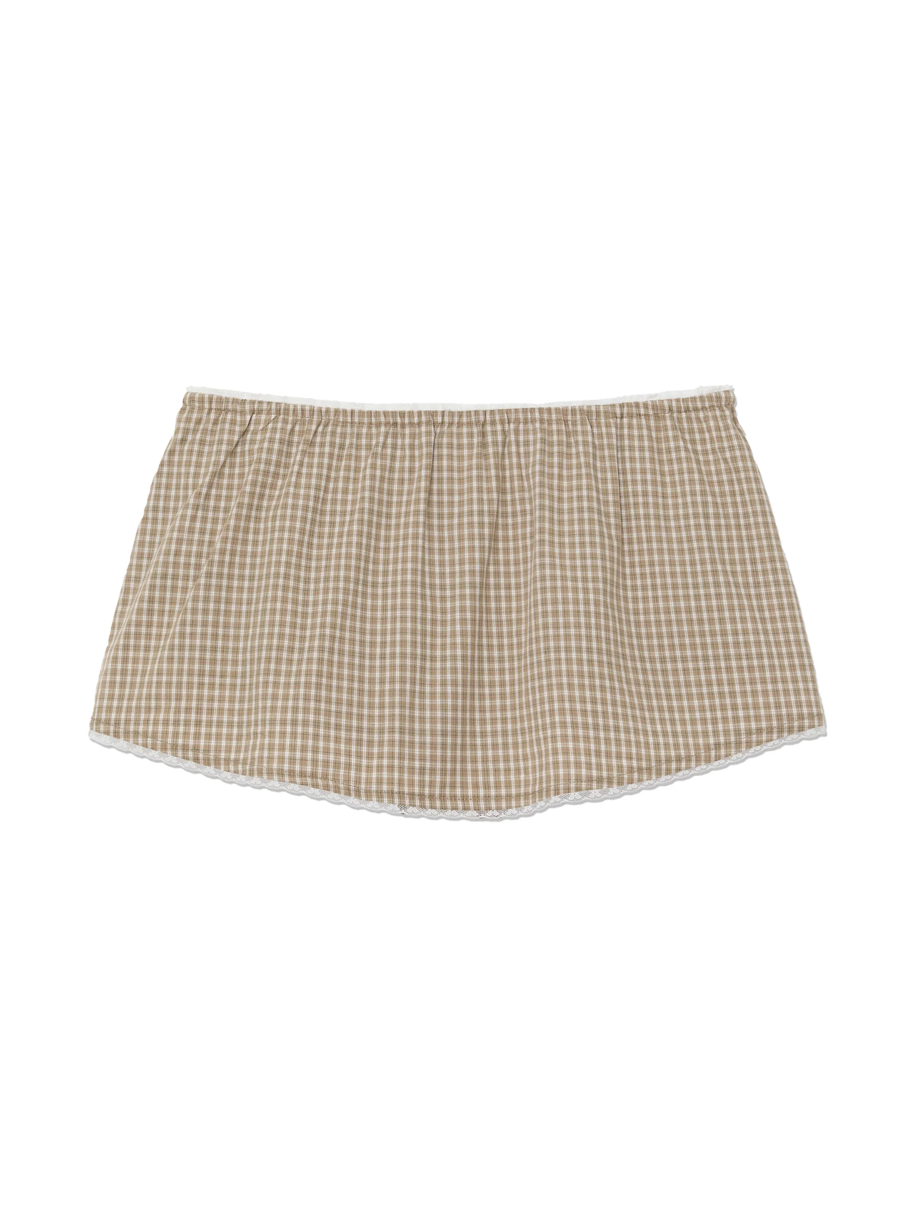 G CLASSIC LACE-UP MINI SKIRT - Image 12