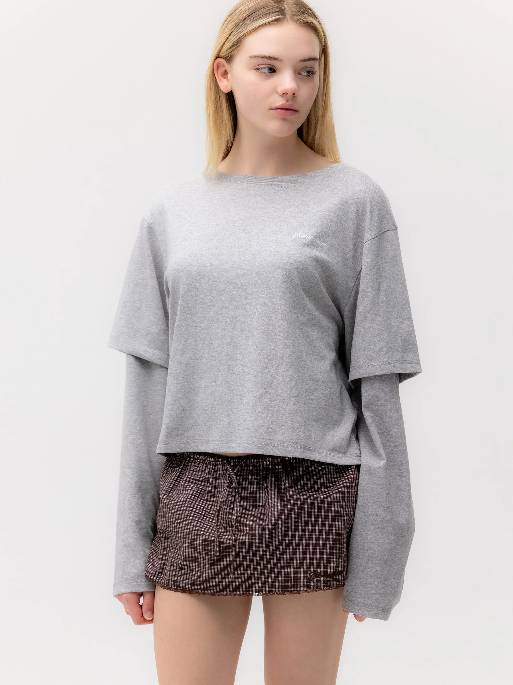 G CLASSIC LACE-UP MINI SKIRT - Image 26