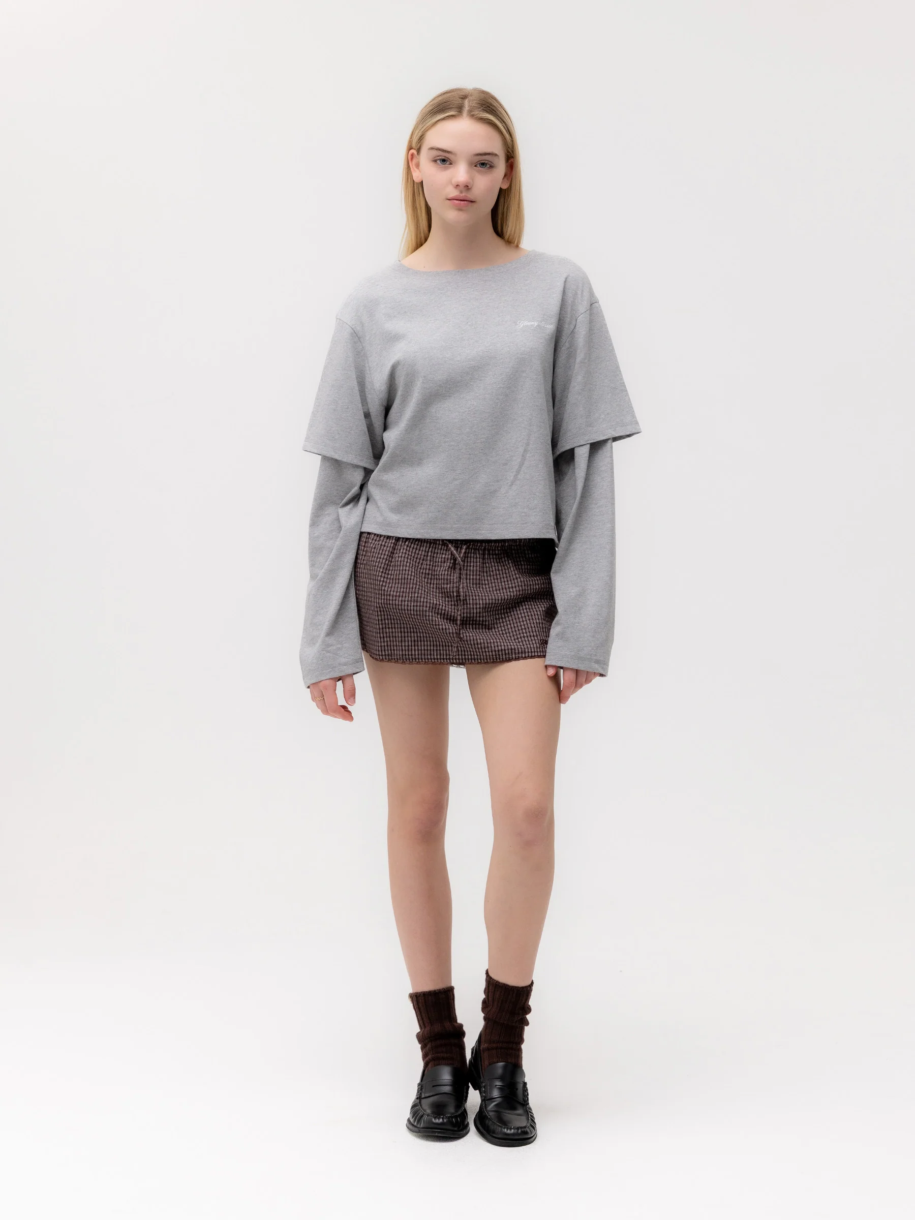 G CLASSIC LACE-UP MINI SKIRT - Image 30