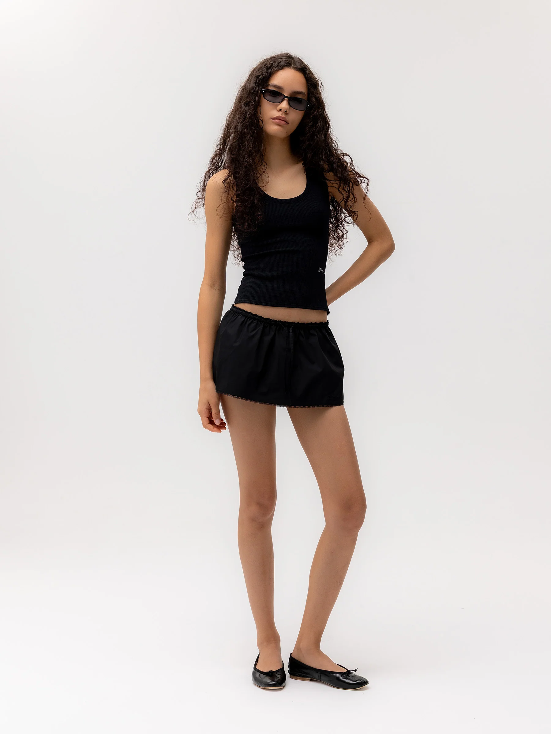 G CLASSIC LACE-UP MINI SKIRT - Image 35