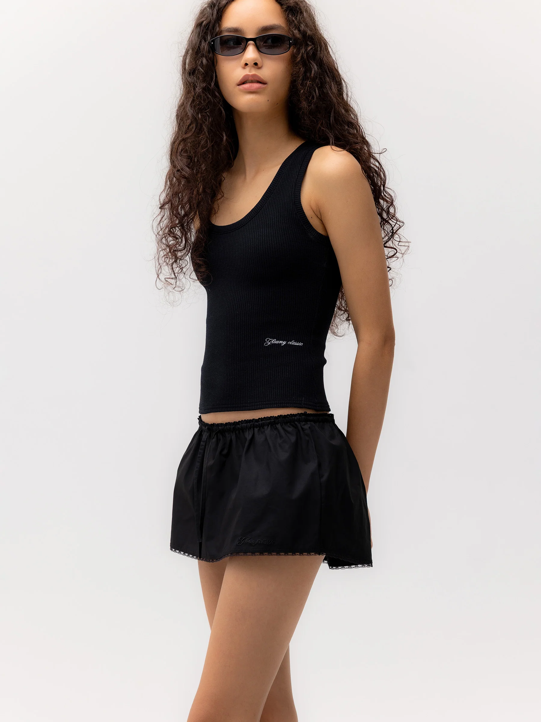 G CLASSIC LACE-UP MINI SKIRT - Image 37