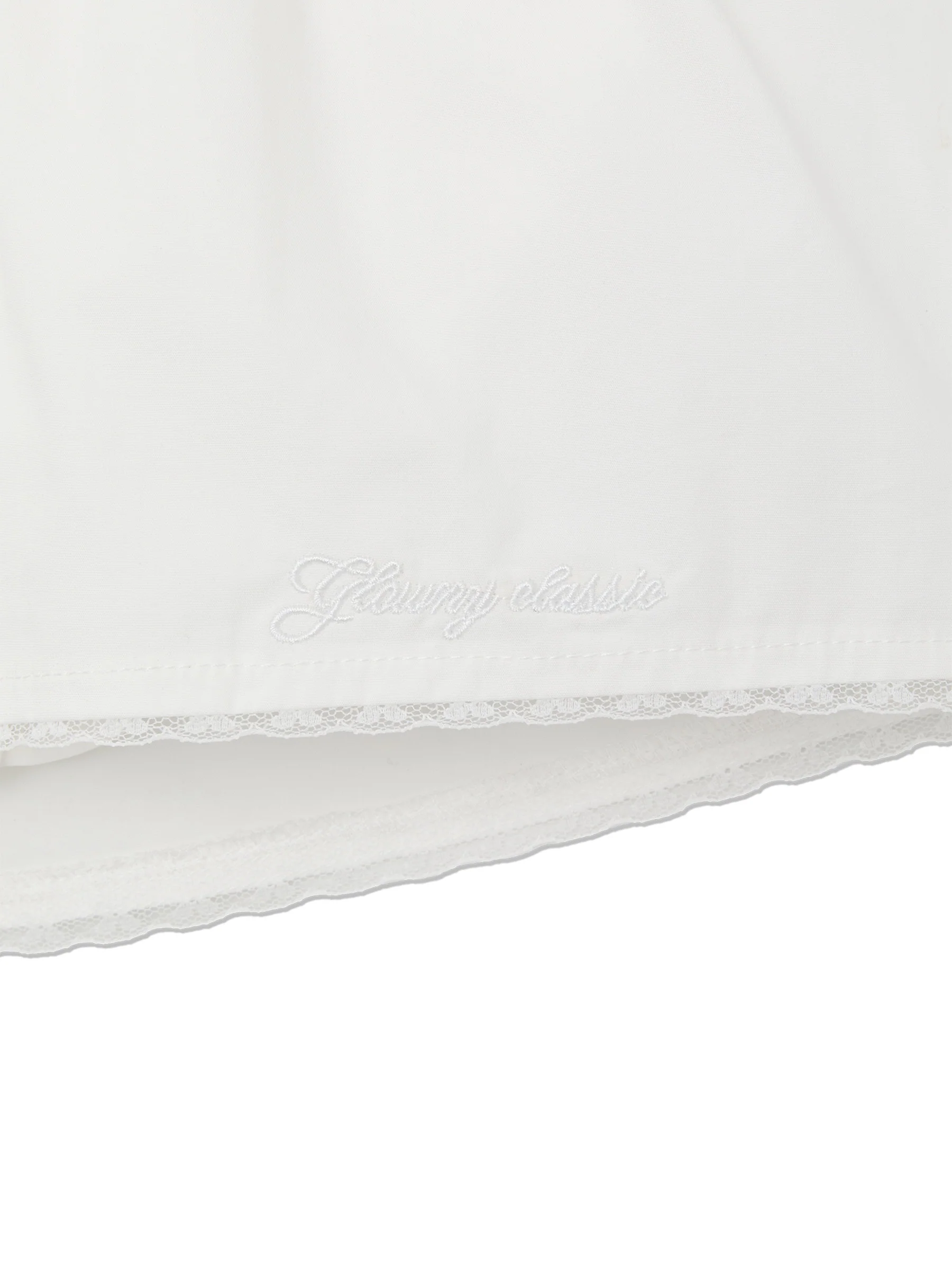 G CLASSIC LACE-UP MINI SKIRT - Image 7