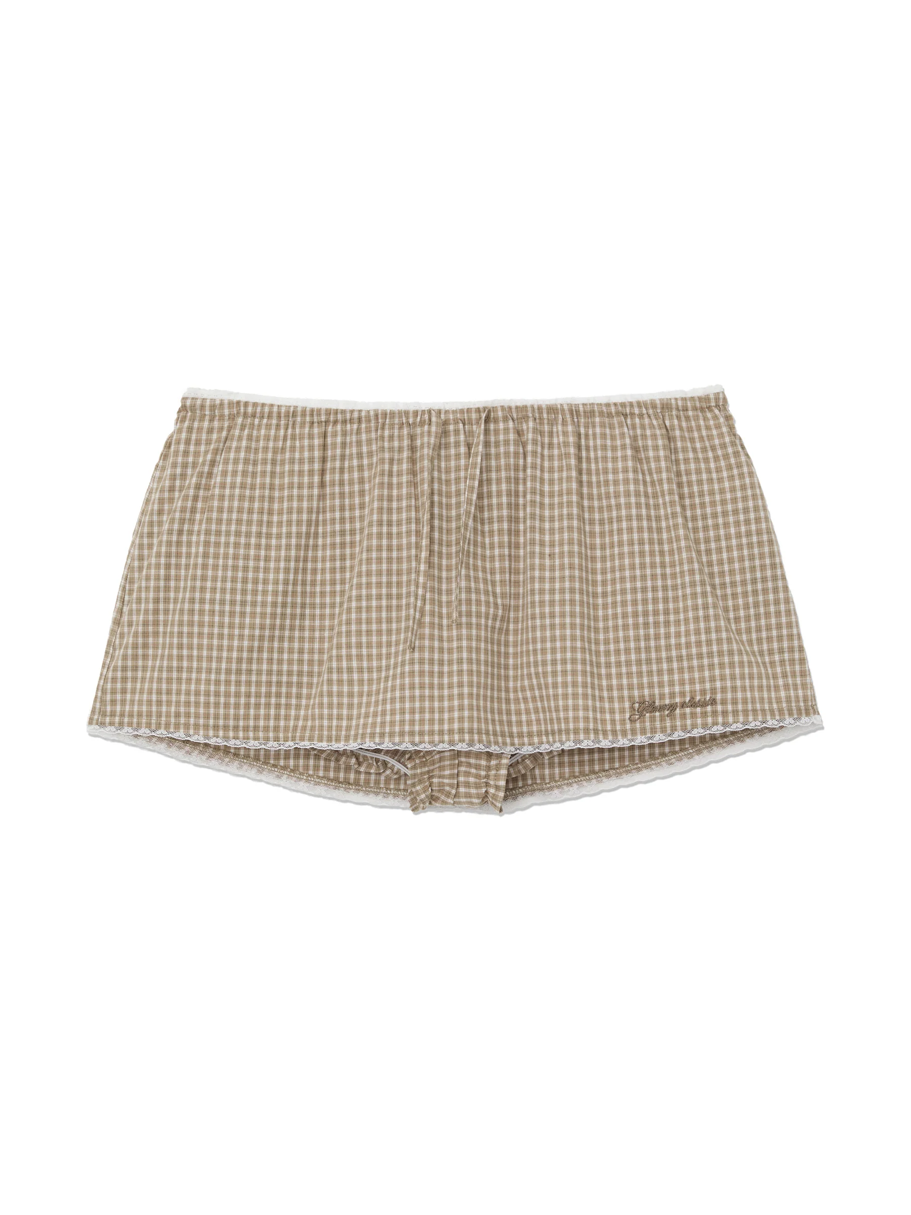 G CLASSIC LACE-UP MINI SKIRT - Image 9