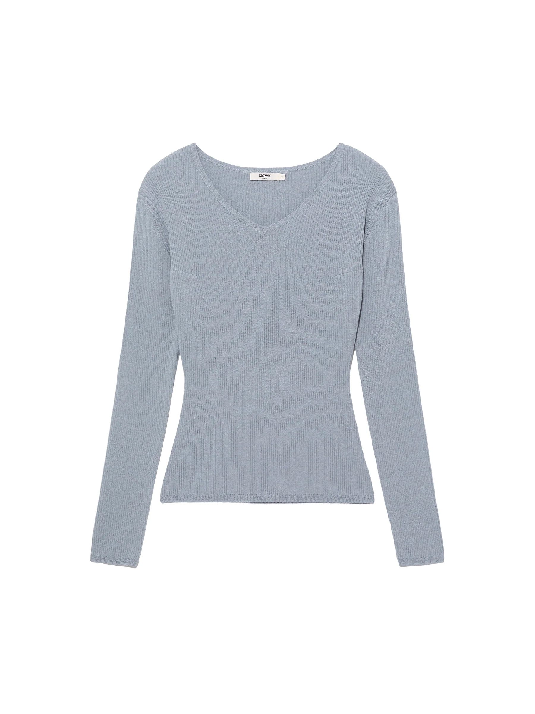 G CLASSIC RIB V-NECK KNIT - Image 11