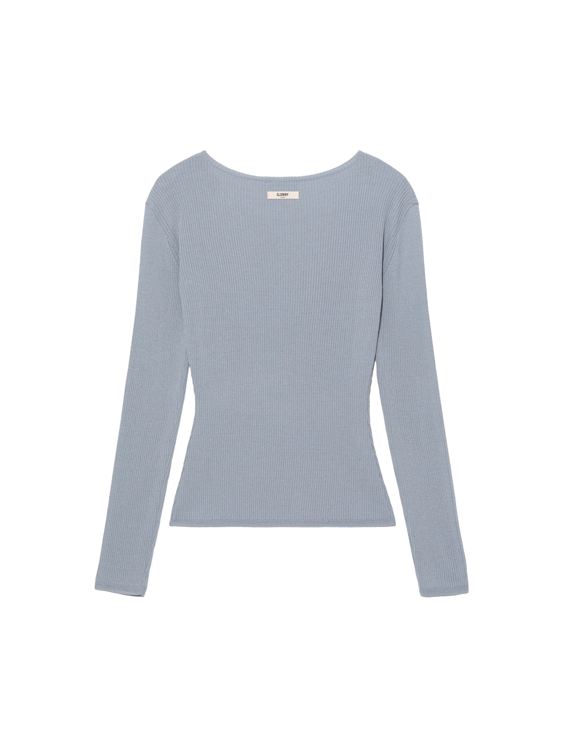 G CLASSIC RIB V-NECK KNIT - Image 14