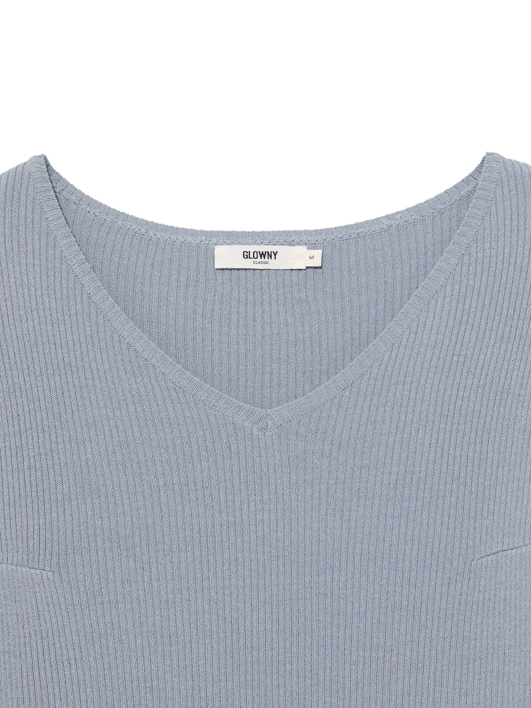 G CLASSIC RIB V-NECK KNIT - Image 17