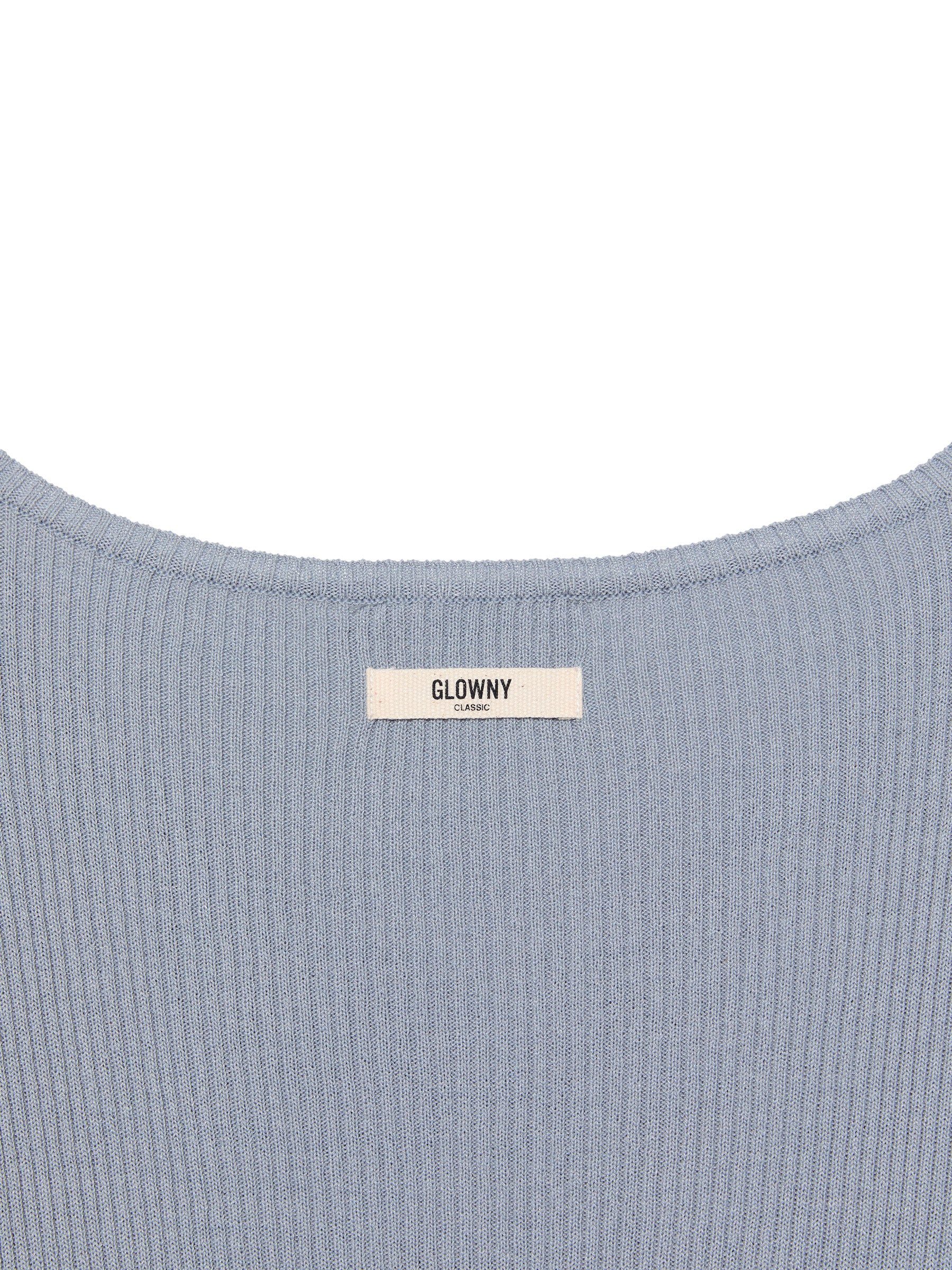G CLASSIC RIB V-NECK KNIT - Image 19