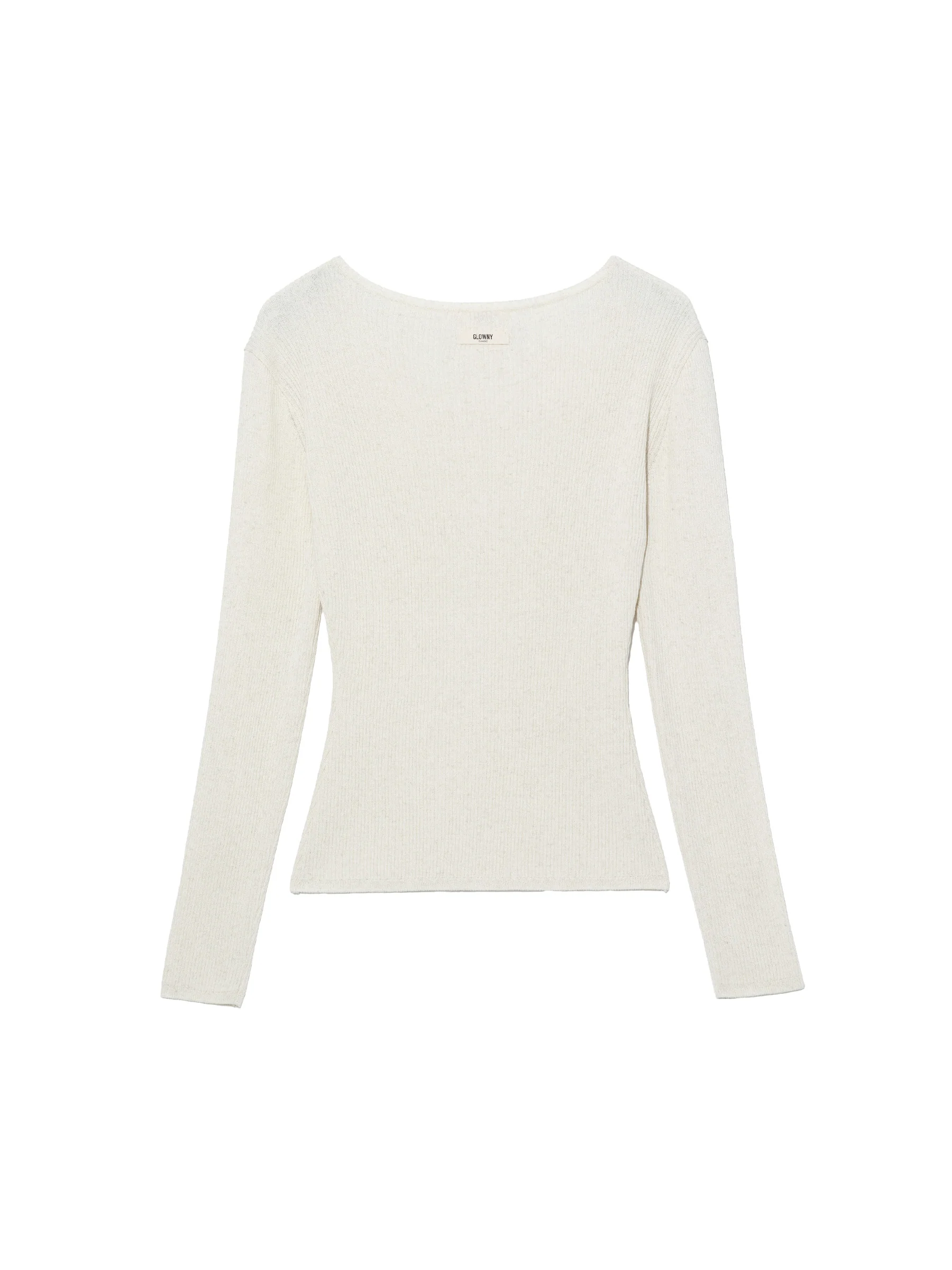 G CLASSIC RIB V-NECK KNIT - Image 5