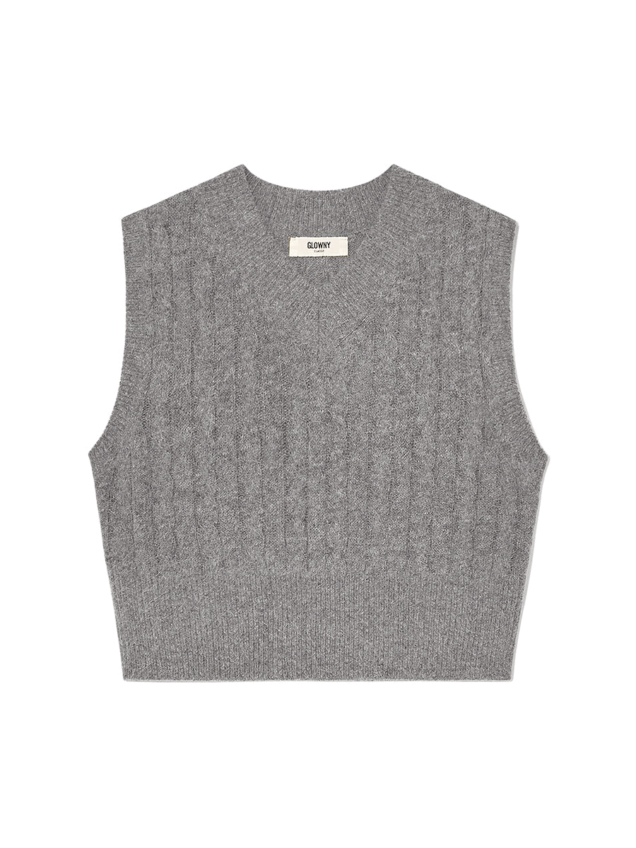 G CLASSIC WOOL MINI VEST - Image 3