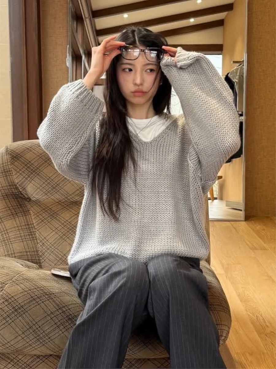 G COZY OVER KNIT TOP - Image 3