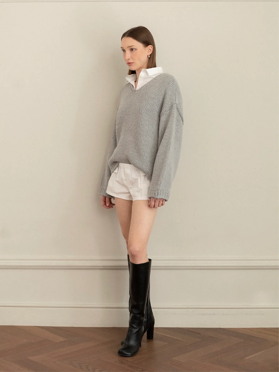 G COZY OVER KNIT TOP - Image 5
