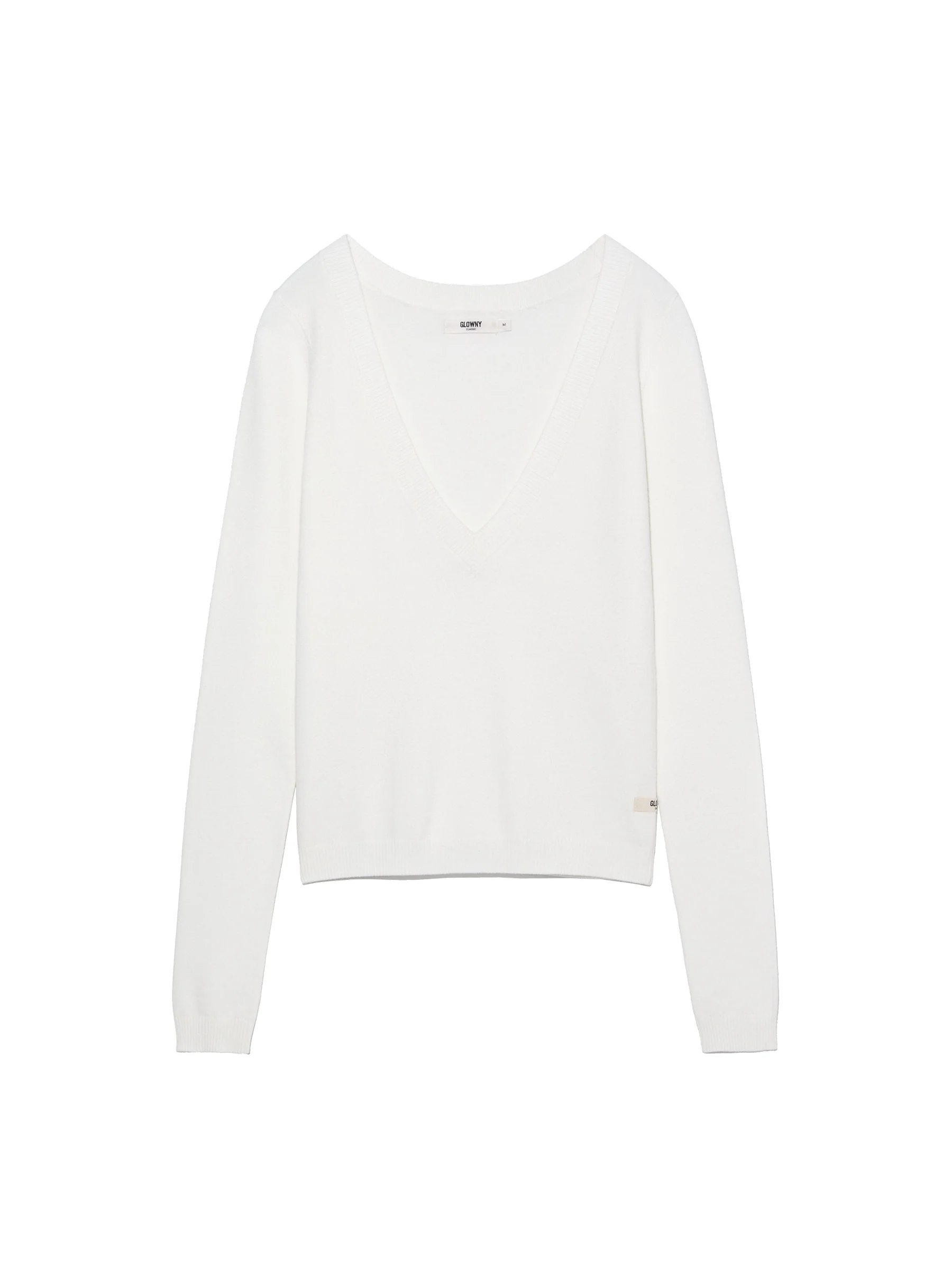 G DEEP V-NECK KNIT