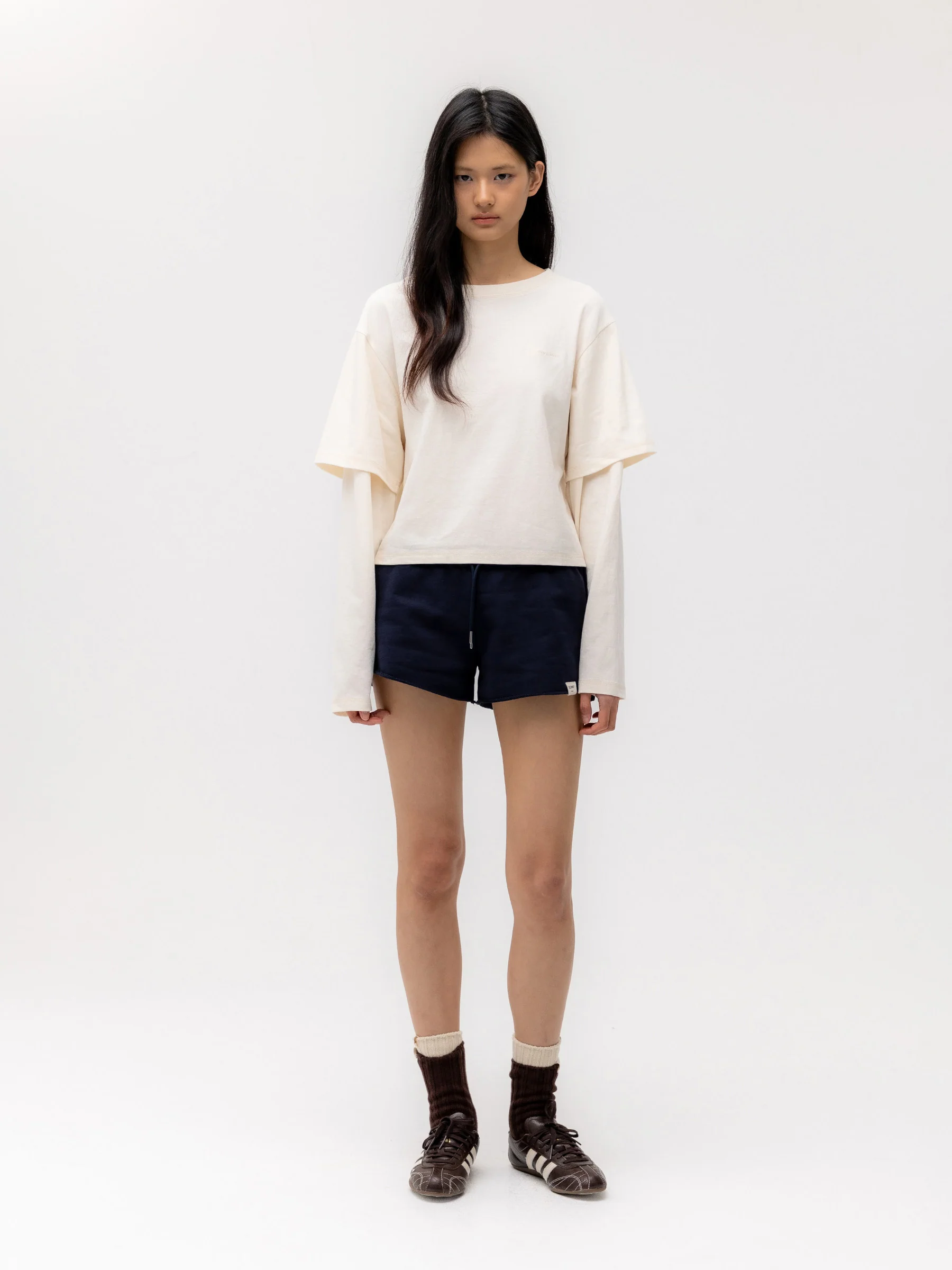 G DOUBLE SLEEVE LETTER TEE - Image 12