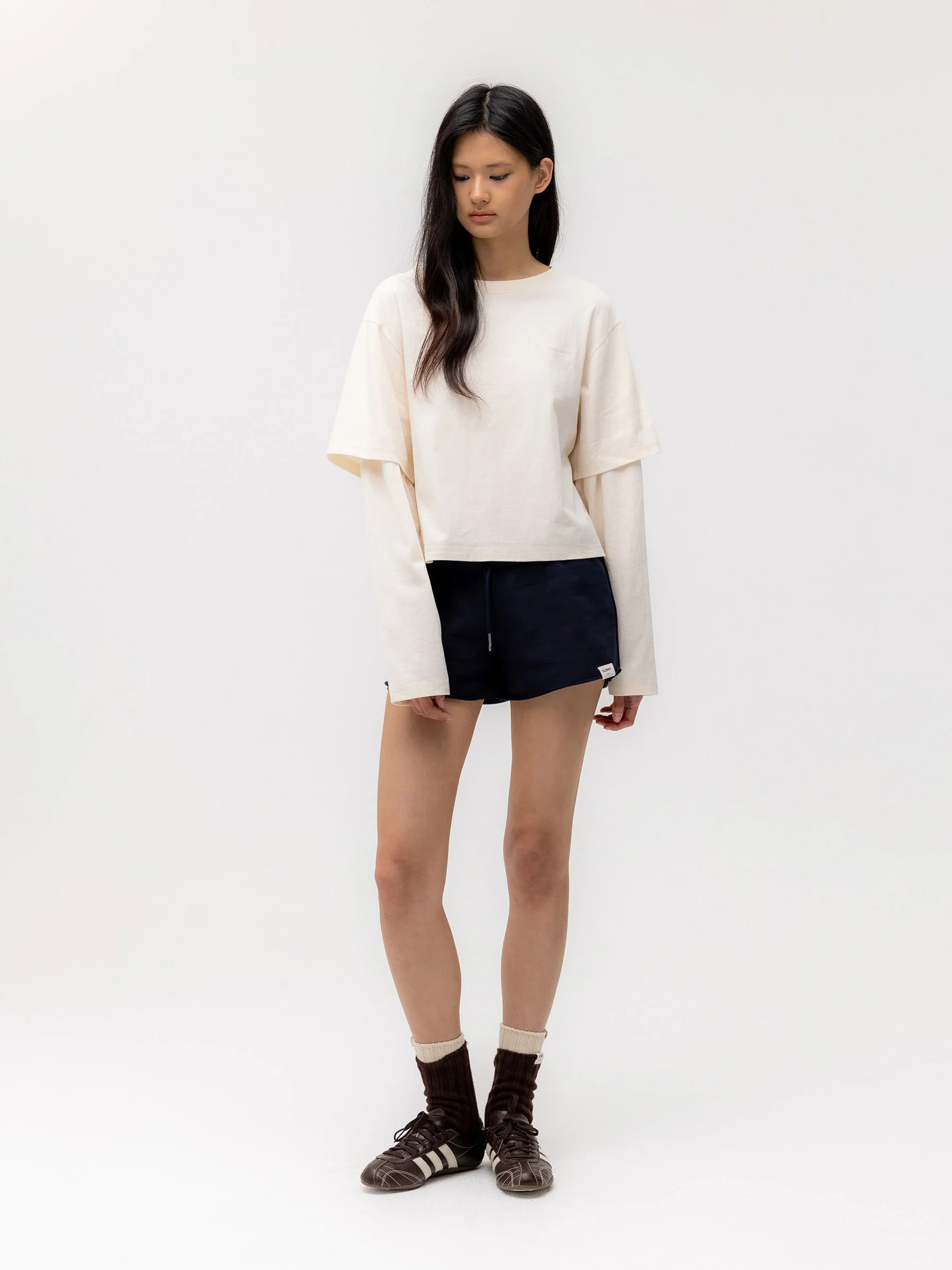 G DOUBLE SLEEVE LETTER TEE - Image 13