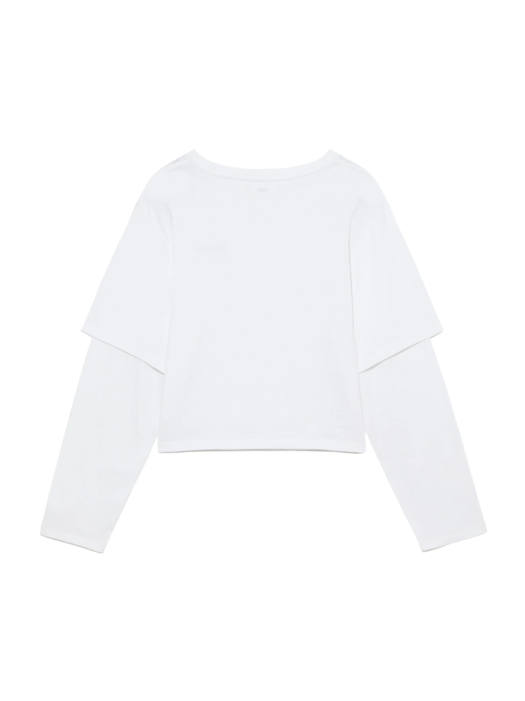 G DOUBLE SLEEVE LETTER TEE - Image 3