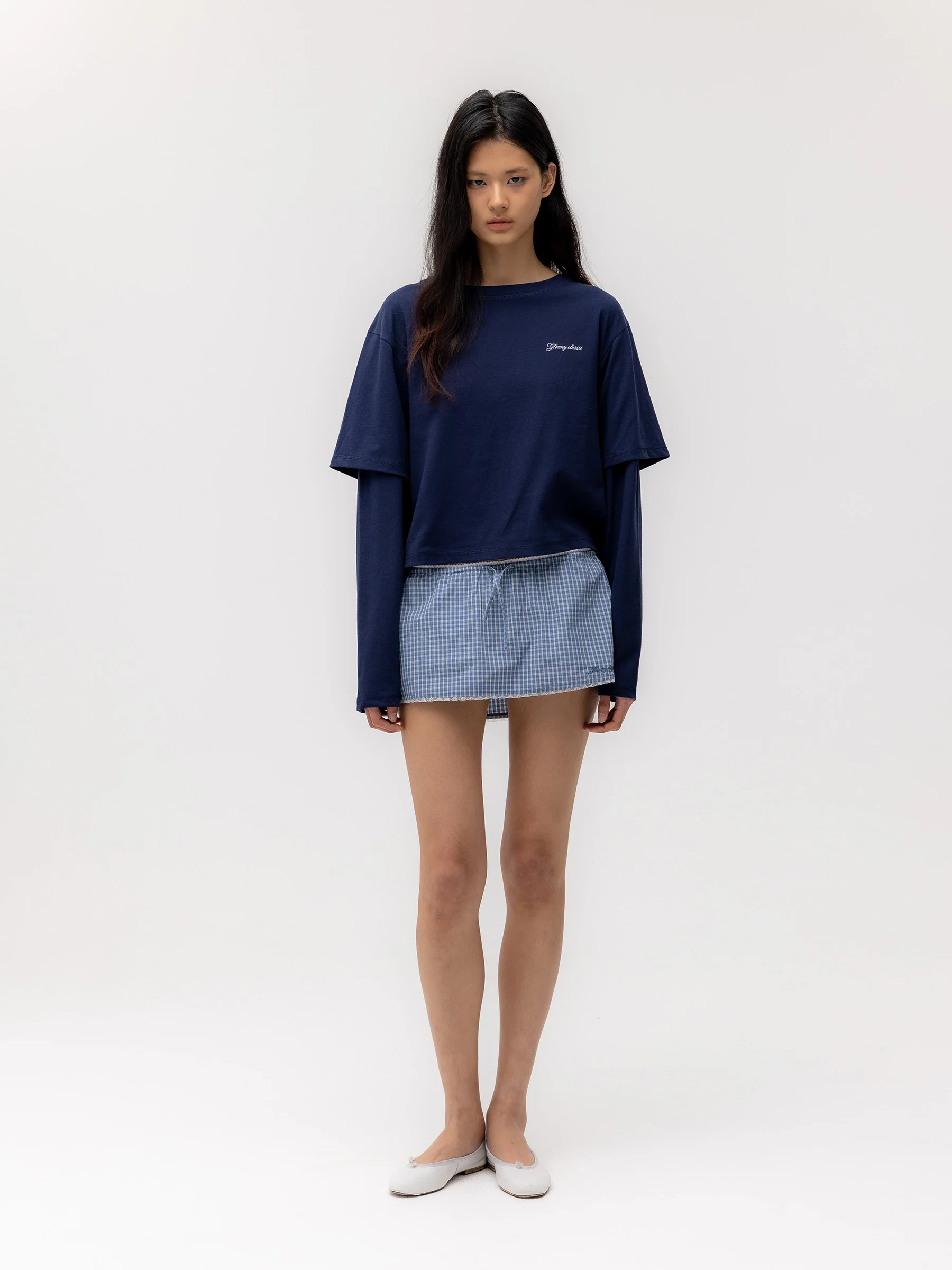 G DOUBLE SLEEVE LETTER TEE - Image 32