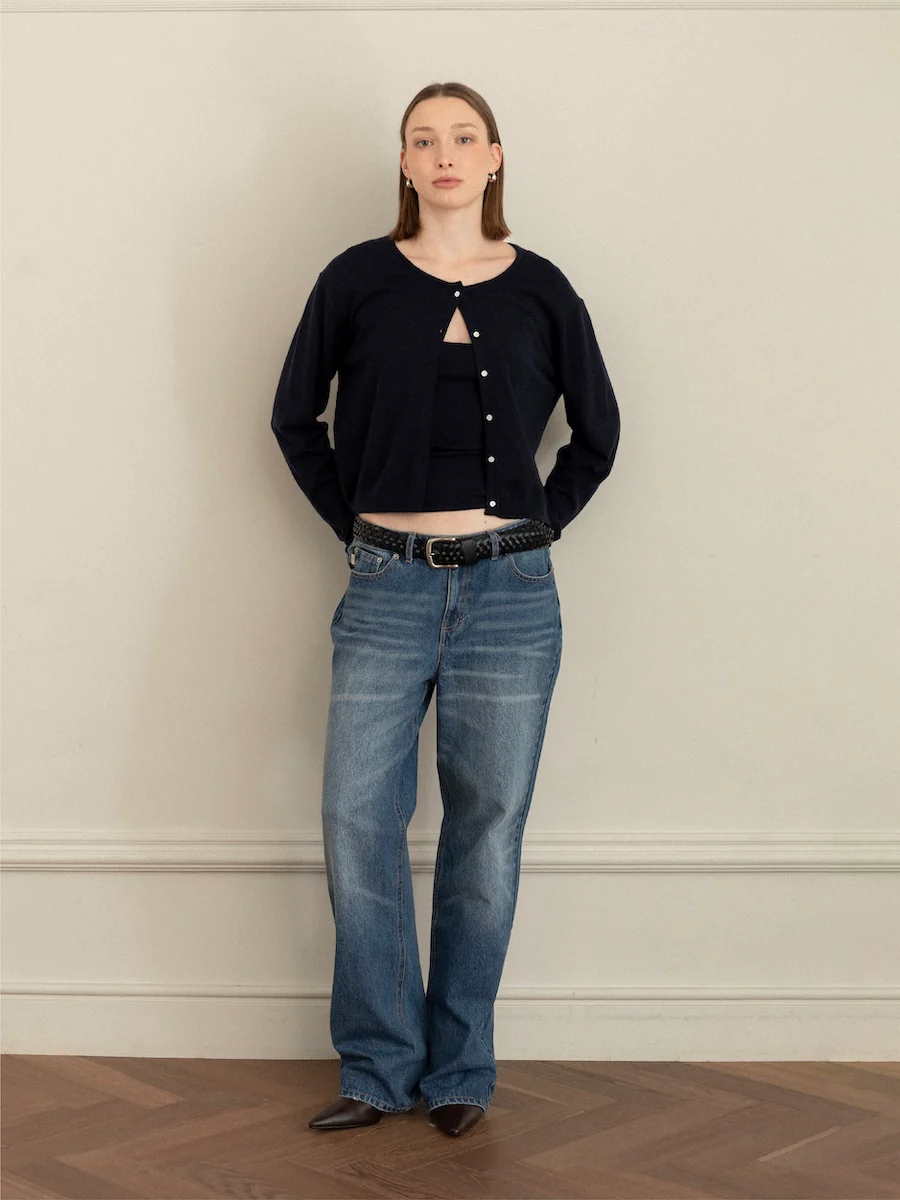 G EASY FIT KNIT CARDIGAN - Image 11
