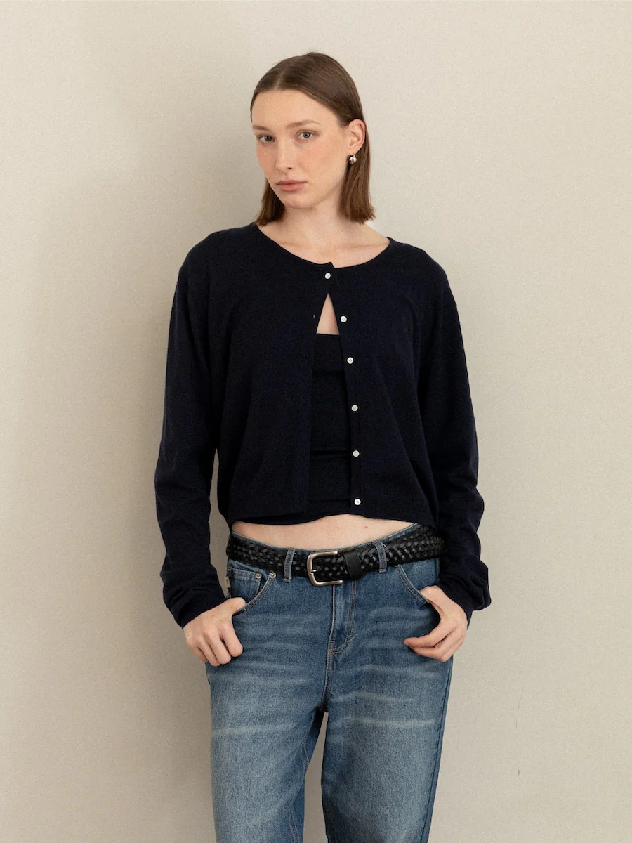 G EASY FIT KNIT CARDIGAN - Image 9