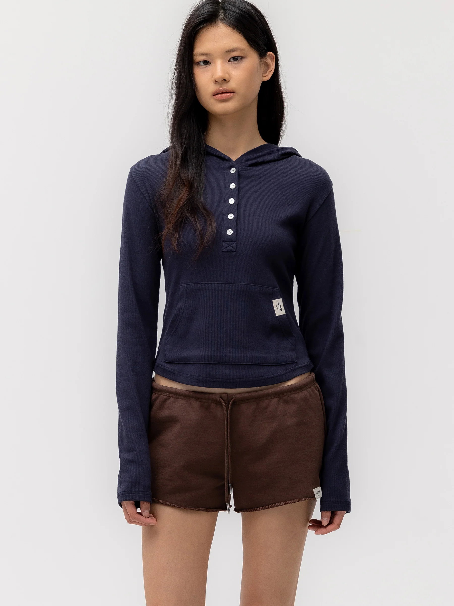 G FINE BUTTON HOODIE - Image 7