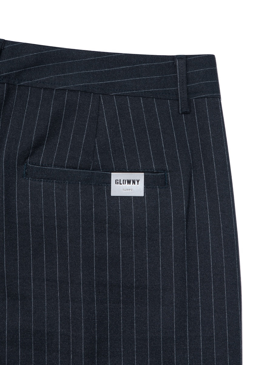 G GENTLE WIDE LEG PINSTRIPE PANTS - Image 8