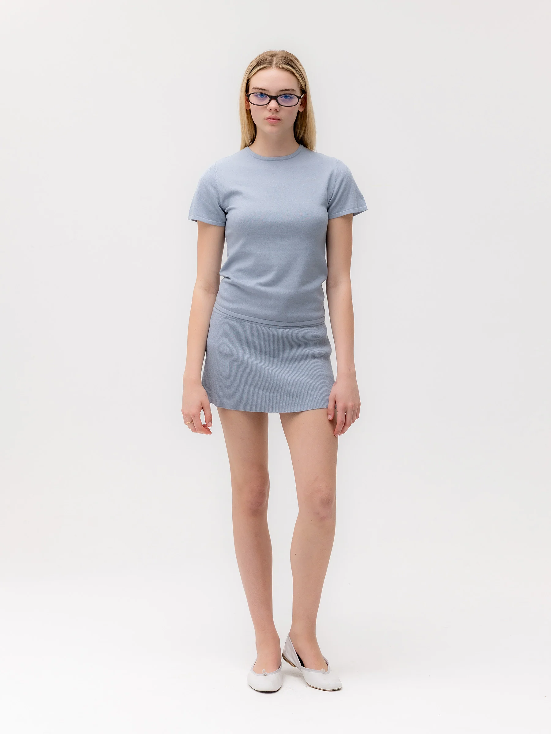 G KNIT REST SKIRT - Image 9